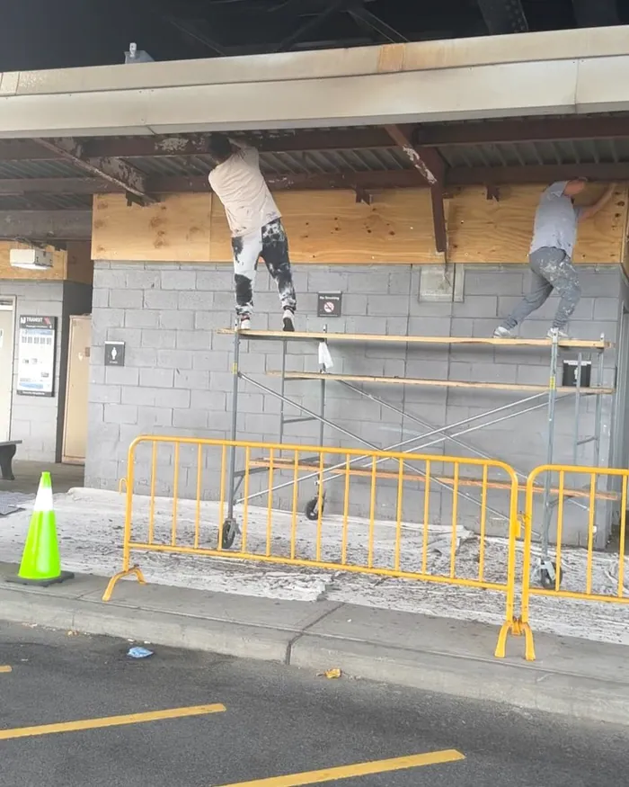 NJ Transit: Exterior work, start to finish.